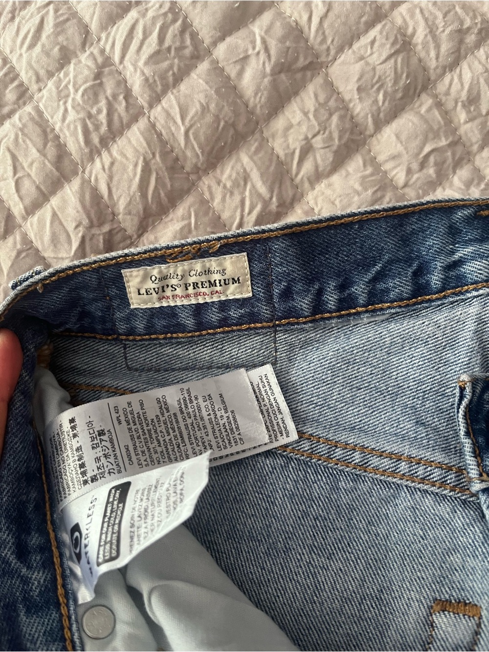 Levi's Light Blue Straight-Leg Women's Jeans
No stretch - Picture 3 of 4